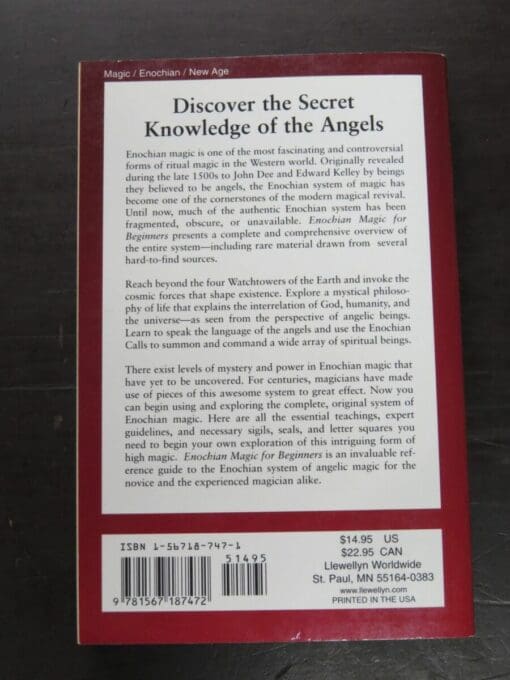 Donald Tyson, Enochian Magic for Beginners, The Original System of Angel Magic - Image 8