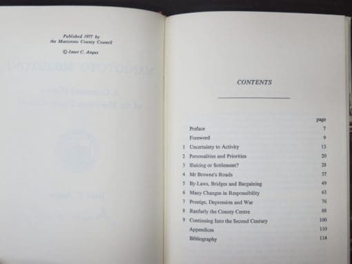 Janet C. Angus, Maniototo Milestone: A Centennial History of the Maniototo County Council - Image 5