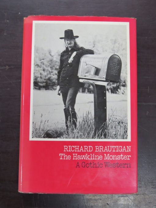 Richard Brautigan, The Hawkline Monster: A Gothic Western, Cape, London, 1975, Literature, Dead Souls Bookshop, Dunedin Book Shop