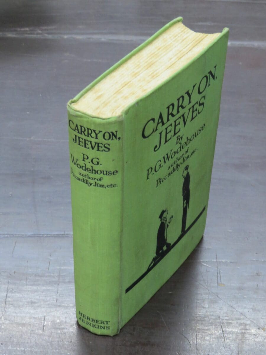 Carry On, Jeeves by P.G. Wodehouse Carry On, Jeeves by P.G. Wodehouse