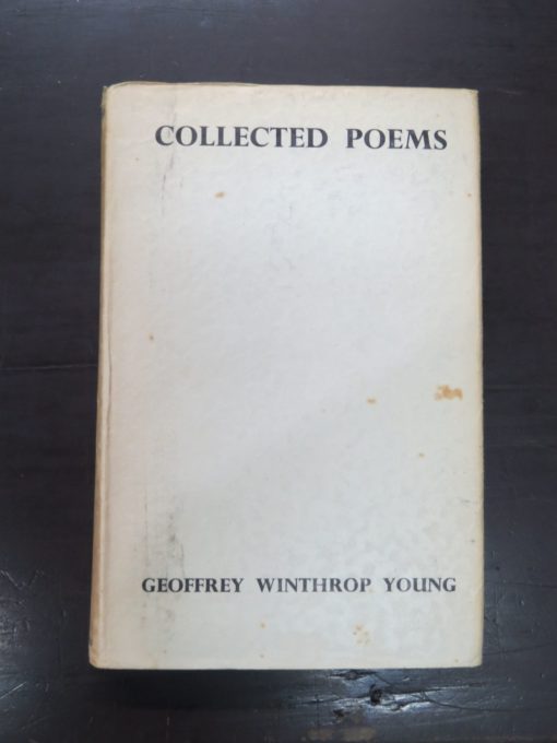 Geoffrey Winthrop Young, Collected Poems, Methuen, London, 1936, Poetry, Literature, Dead Souls Bookshop, Dunedin Book Shop
