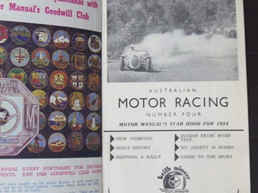 Motor Manual's Australian Motor Racing Year Book No.4, 1954 - Image 3