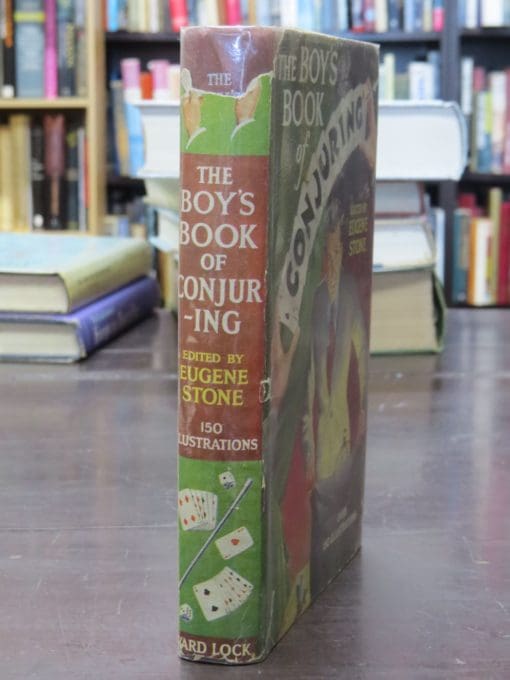 Eugene Stone, Edited by, The Boy's Book of Conjuring, 1952 Revised Edition, Tricks with Cards, Coins, Hats and Handkerchiefs, Second Sight and Mesmeric Tricks, Match Puzzles, and Shadowplay - Image 9