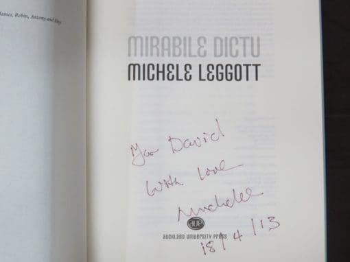 Michele Leggott, Mirabile Dictu - Image 8