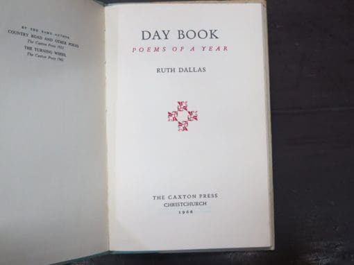 Ruth Dallas, Day Book, Poems Of A Year - Image 5