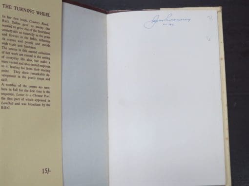 Ruth Dallas, The Turning Wheel, Poems - Image 5