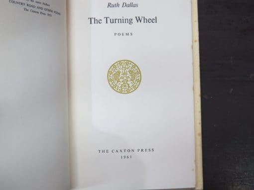 Ruth Dallas, The Turning Wheel, Poems - Image 3