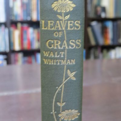 Walt Whitman, Leaves of Grass, Putnam's Sons, London, 1897 reprint, Literature, Dead Souls Bookshop, Dunedin Book Shop
