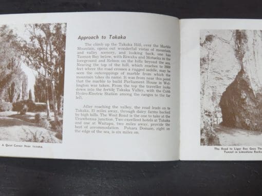 J. Halket Millar, Photographs F. S. Levine, Rev. D. Martin, Across the Marble Mountain, Radiant Golden Bay Beckons To A  Paradise Of Restfulness - Image 4