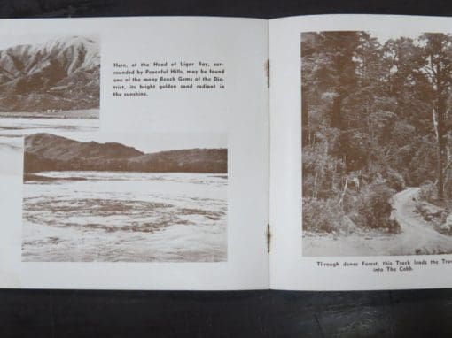 J. Halket Millar, Photographs F. S. Levine, Rev. D. Martin, Across the Marble Mountain, Radiant Golden Bay Beckons To A  Paradise Of Restfulness - Image 3