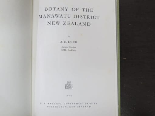 A. E. Esler, Botany of the Manawatu District, New Zealand - Image 8