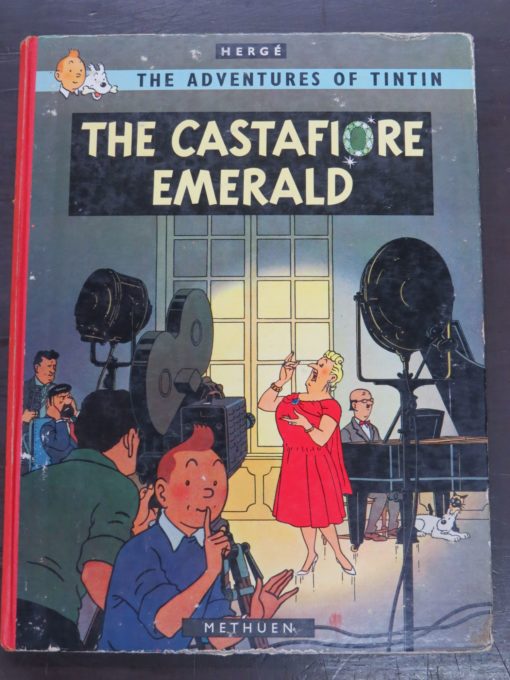 Herge, The Adventures of Tintin, The Castafiore Emerald, Methuen, London, 1963, Illustration, Dead Souls Bookshop, Dunedin Book Shop