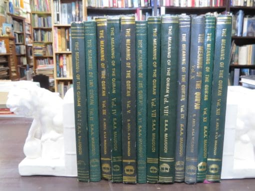 S. Abul A'La Maududi, The Meaning Of The QUR'AN - 12 Vols. 1984 -1986 - Image 7