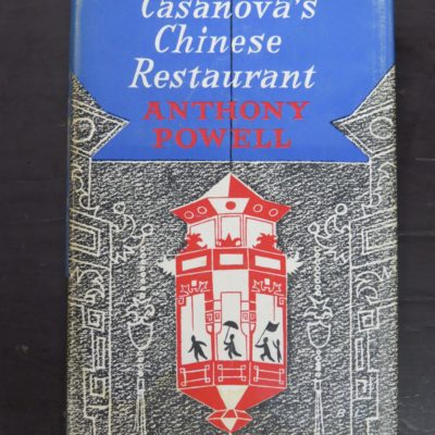 Anthony Powell, Casanova's Chinese Restaurant, Heinemann, London, 1960, Literature, Dead Souls Bookshop, Dunedin Book Shop
