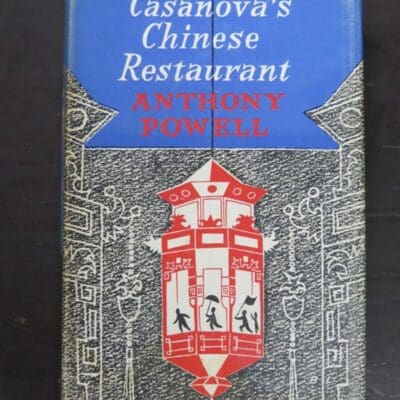 Anthony Powell, Casanova's Chinese Restaurant, Heinemann, London, 1960, Literature, Dead Souls Bookshop, Dunedin Book Shop