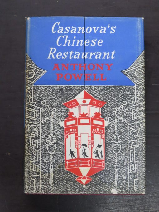 Anthony Powell, Casanova's Chinese Restaurant, Heinemann, London, 1960, Literature, Dead Souls Bookshop, Dunedin Book Shop