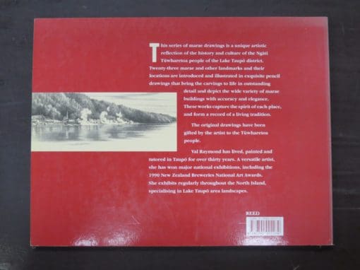 Val Raymond, Nga Marae O Ngati Tuwharetoa, Drawings of Marae around Lake Taupo, Coordinated by Christine McElwen - Image 7