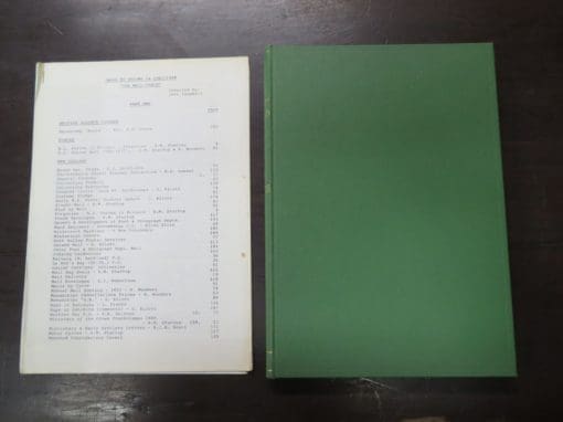 the mail-coach, Journal of The Postal History Society of New Zealand, Volume 25, Number 1, 1988 - Number 6, 1989 - 6 issues bound together - Image 2