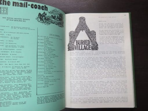 the mail-coach, Journal of The Postal History Society of New Zealand, Volume 25, Number 1, 1988 - Number 6, 1989 - 6 issues bound together - Image 4