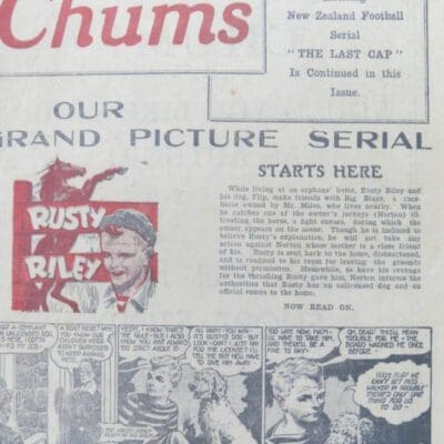 New Zealand Chums - Vol. 2, No. 2, Kerslake, Billens & Humphrey, Ltd. Levin, comic,, illustration, Dead Souls Bookshop, Dunedin Book Shop