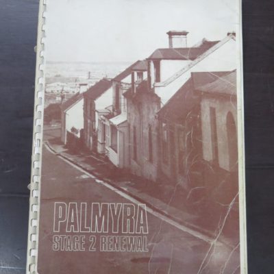 Palmyra Renewal, Stage Two Proposals, Prepared in December 1971 by City Planning Department, City of Dunedin, New Zealand, Architecture, New Zealand Architecture, Dunedin, Dead Souls Bookshop, Dunedin Book Shop