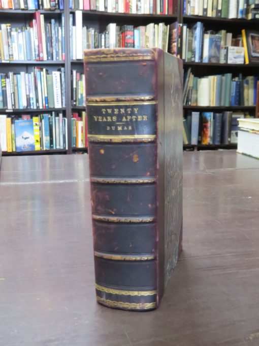 Alexandre Dumas, Twenty Years After, Translated from the latest French Edition, Illustrated by Frank T. Merrill, Walter Scott. Limited, London, Literature, Antiquarian, Dead Souls Bookshop, Dunedin Book Shop