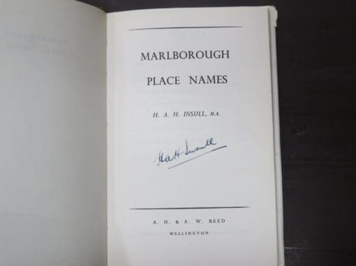 H. A. H. Insull, Marlborough Place Names - Image 6