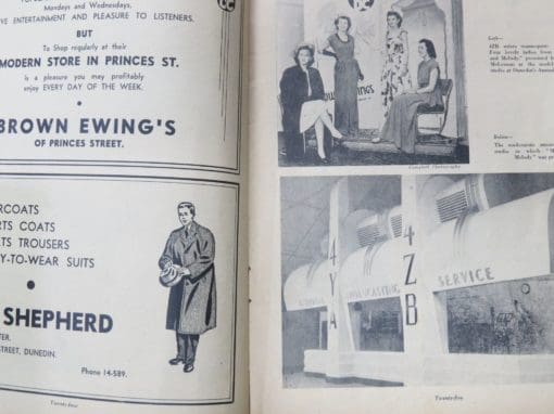 4ZB 1937 - 1947 10th Anniversary Pictorial Souvenir - Image 3