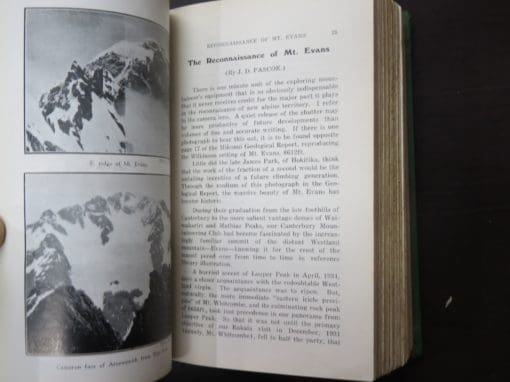 The New Zealand Alpine Journal, Nos. 16 -21, 1928 - 1934 - Image 4