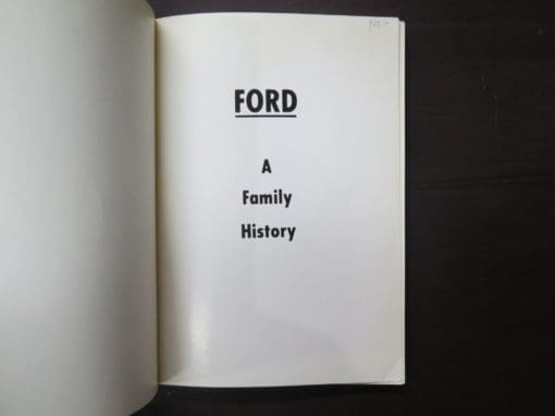 A. J. Ford, FORD, A Family History - Image 7