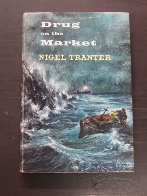 Nigel Tranter, Drug in the Market, Hodder and Stoughton, London, 1962, Literature, Vintage, Dead Souls Bookshop, Dunedin Book Shop