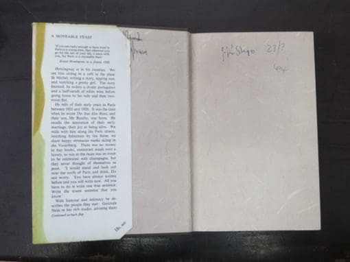Ernest Hemingway, A Moveable Feast - Image 6