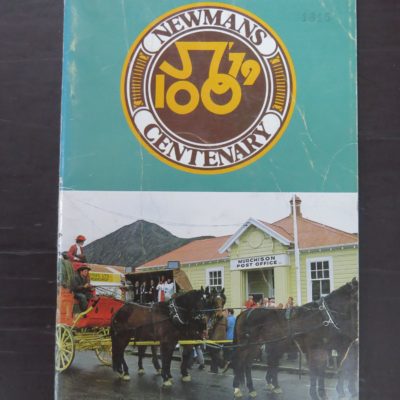 Newmans Centenary Souvenir 1879-1979, TNL Group, Nelson, New Zealand Non-Fiction, New Zealand Transport, Bus, Automobile, Motoring, Dead Souls Bookshop, Dunedin Book Shop
