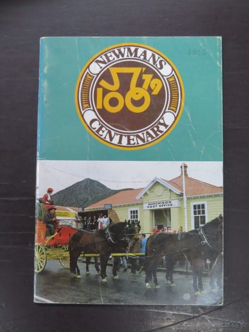 Newmans Centenary Souvenir 1879-1979, TNL Group, Nelson, New Zealand Non-Fiction, New Zealand Transport, Bus, Automobile, Motoring, Dead Souls Bookshop, Dunedin Book Shop