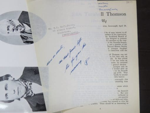 F. G. Hall-Jones, John Turnbull Thomson, Surveyor General 1821-1884, An Address to the University Association, Invercargill, April 24, 1963 - Image 3