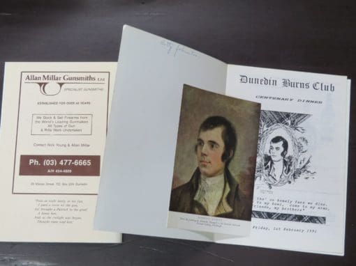 Lenore Satterthwaite, History of the Dunedin Burns Club 1891-1991 - Image 3