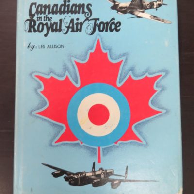 Les Allison, Canadians in the Royal Air Force, Manitoba, Canada, 1978, Military, Planes, Aviation, Dead Souls Bookshop, Dunedin Book Shop