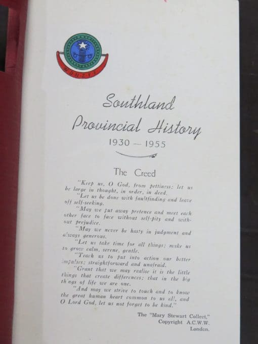 W.D.F.F. Southland Provincial History 1930 -1955 - Image 5