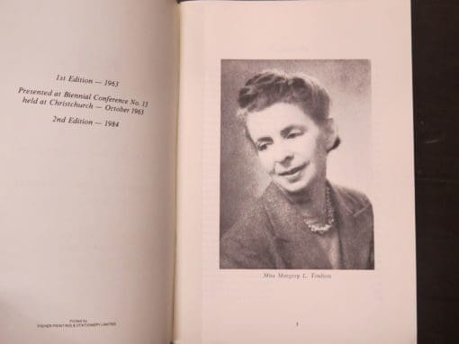 History of the New Zealand Federation of Business And Professional Women's Club 1939 -1981 - Image 3