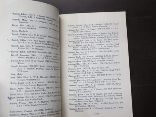 Margery Forester, ed., School List of The Wellington Diocesan School For Girls, Nga Tawa, Marton, 1911 - 1967 - Image 3