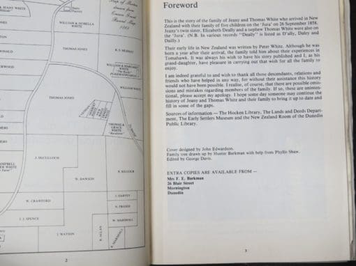 Frances Barkman, The Whites of Merton, Otago, Family History, A short history of Jeany and Thomas White and their descendants - Image 5