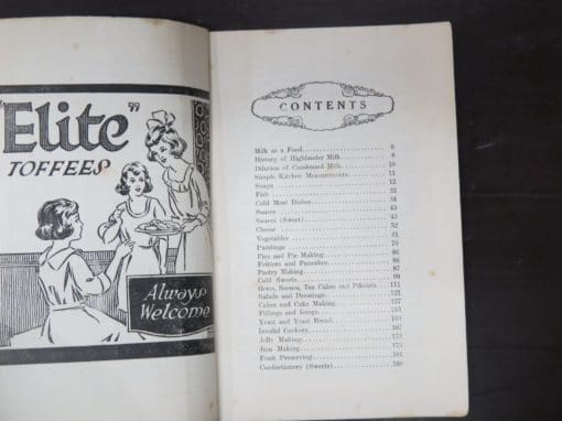 Mrs. M. S. Turner, The Highlander Economical Cookery Book, Specially Designed in Provide Dainty, Tasty, Nourishing, Wholesome and Economical Dishes at the Minimum of Cost, Third and Enlarged Edition, 1923 - Image 4
