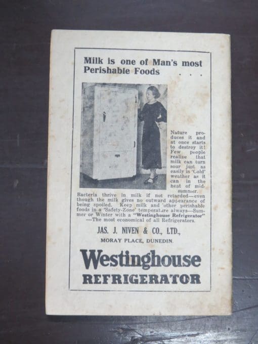 "MILKMADE" Cook Book, Issued With The Compliments of Otago CO-OP. Milk Supply Co. Ltd, [1938] - Image 4