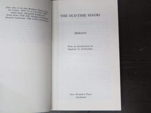 Makereti, The Old-Time Maori, with an introduction by Ngahuia Te Awekotuku - Image 5