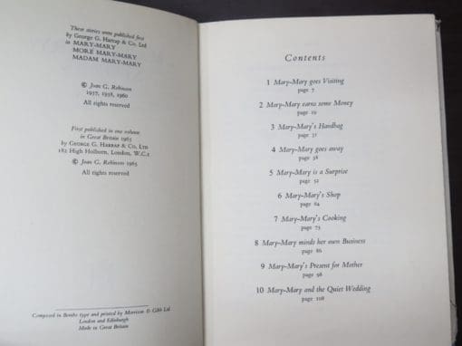 Joan G. Robinson, Mary-Mary Stories, written and illustrated by the author - Image 5