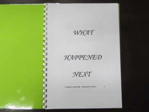 Alma Philp, Compiler, What Happened Next - More Memories of Port Chalmers School 1949 - 1957 - Image 5