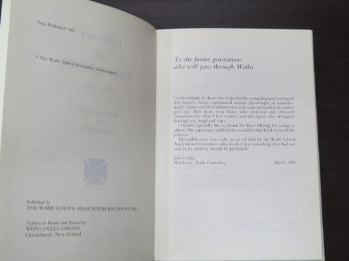 John Collins, History of Waihi School 1907 - 1982 - Image 6