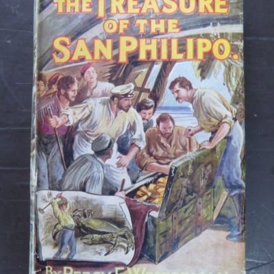 Percy Westerman, The Treasure of the San Philipo, "The Boys' Own Paper" Office, London, Vintage, Dead Souls Bookshop, Dunedin Book Shop