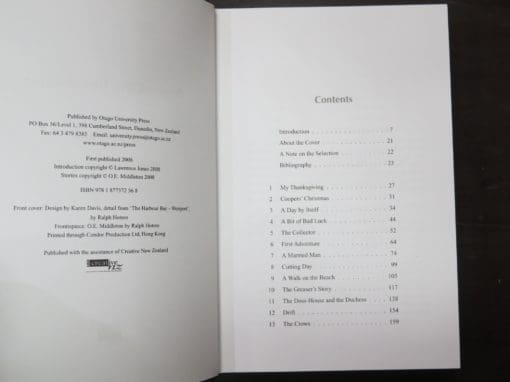 O. E. Middleton, Beyond The Breakwater, Stories 1948 - 1998, Edited by Lawrence Jones - Image 3