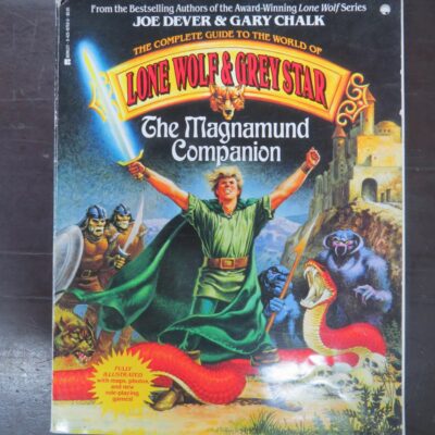 Joe Dever, Gary Chalk, The Complete Guide To The World of Lone Wolf & Grey Star, The Magnamund Companion, Berkley Books, New York, 1988 reprint (1986), Fantasy, Dead Souls Bookshop, Dunedin Book Shop